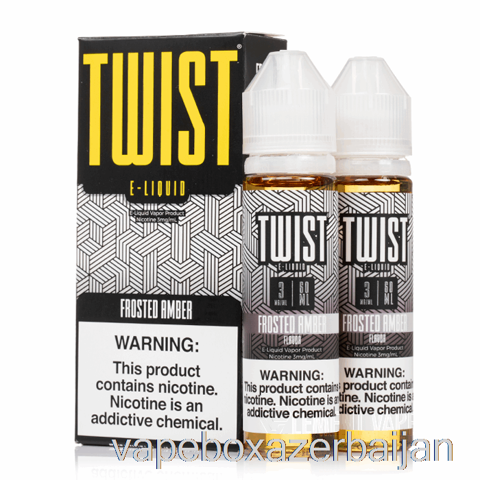 Vape Baku Frosted Amber - Cookie TWIST E-Liquid - 120mL 0mg